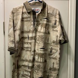 World Wide Sportsman Collared Button Shirt